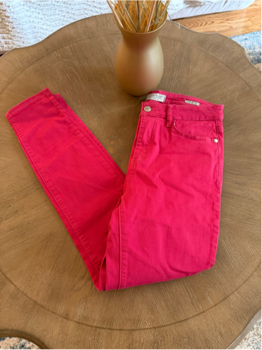 Women's Judy Blue Skinny Jeans Size 28 Pink